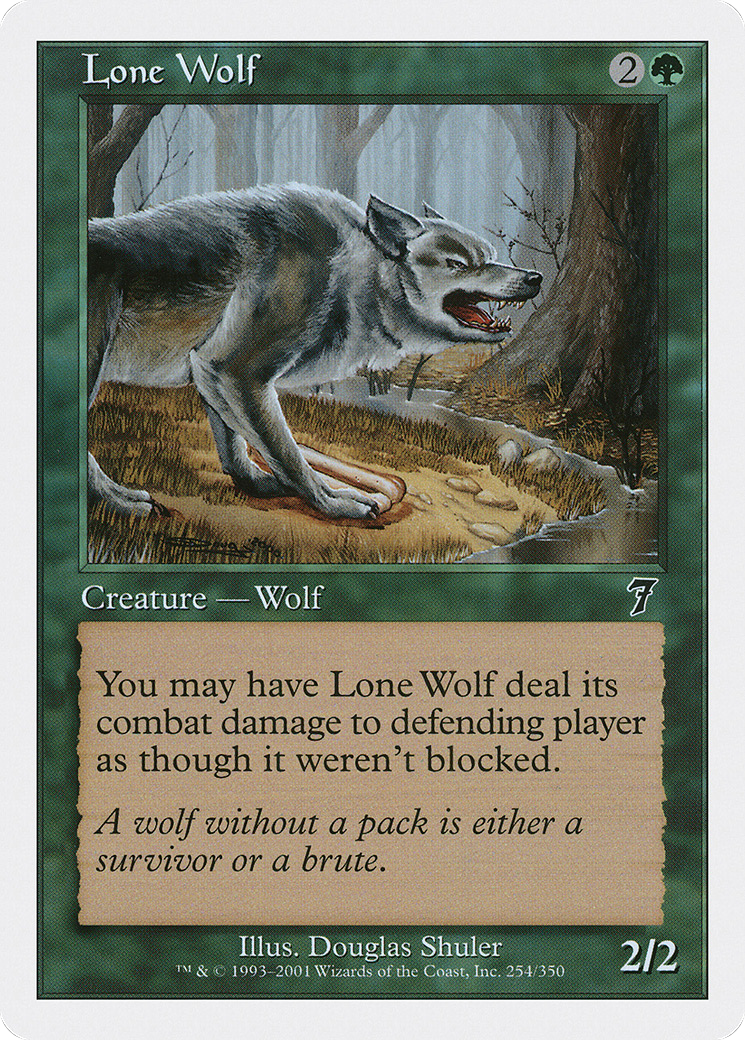 Lone Wolf [7ED-254]