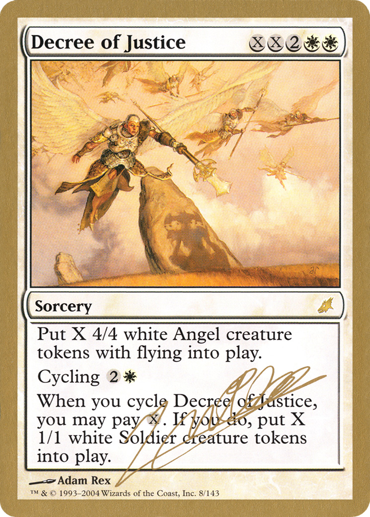 Decree of Justice [WC04-jn8]