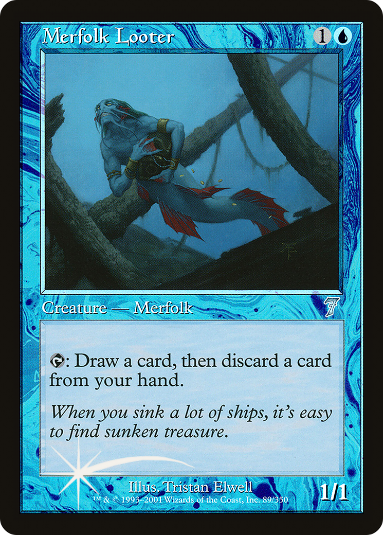 Merfolk Looter [7ED-89★]