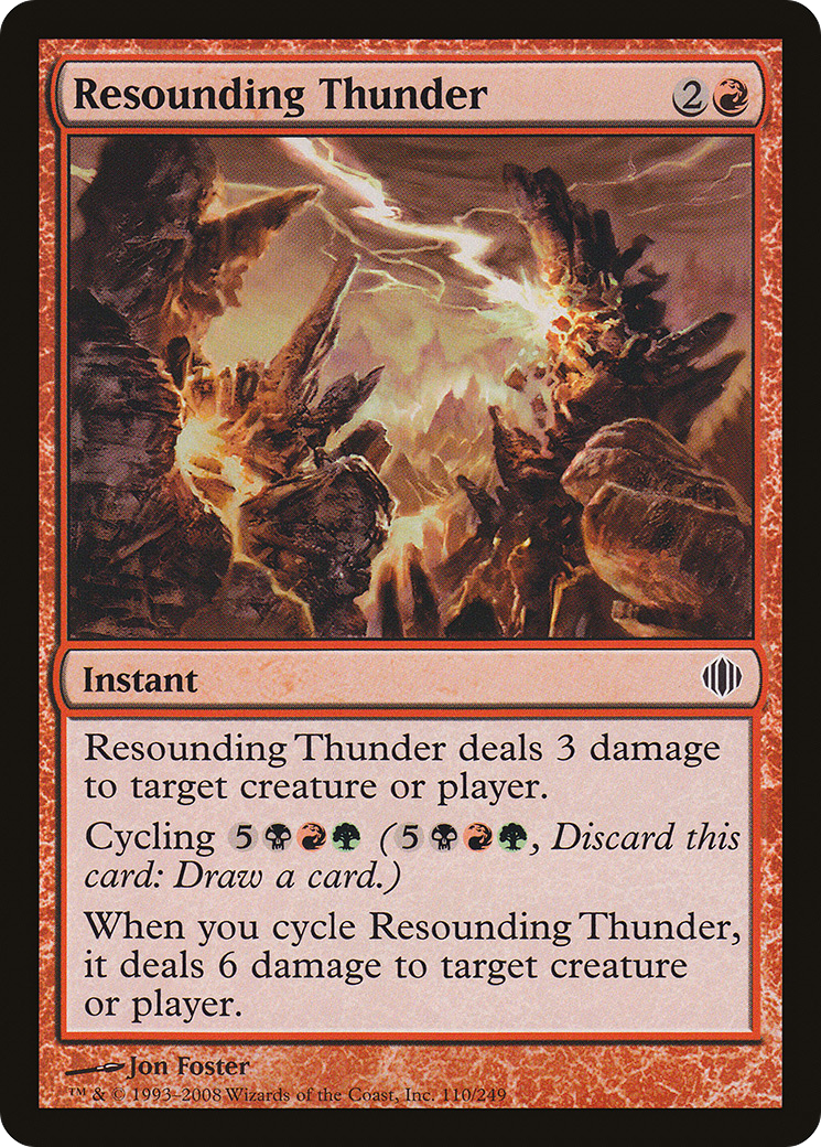 Resounding Thunder [ALA-110]