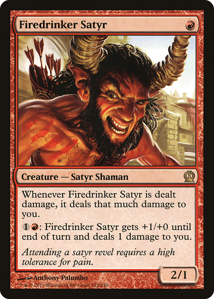 Firedrinker Satyr [THS-122]