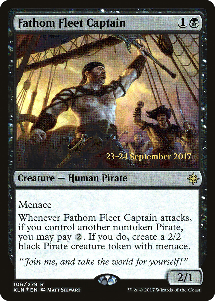 Fathom Fleet Captain - Prerelease Promo [PXLN-106s]