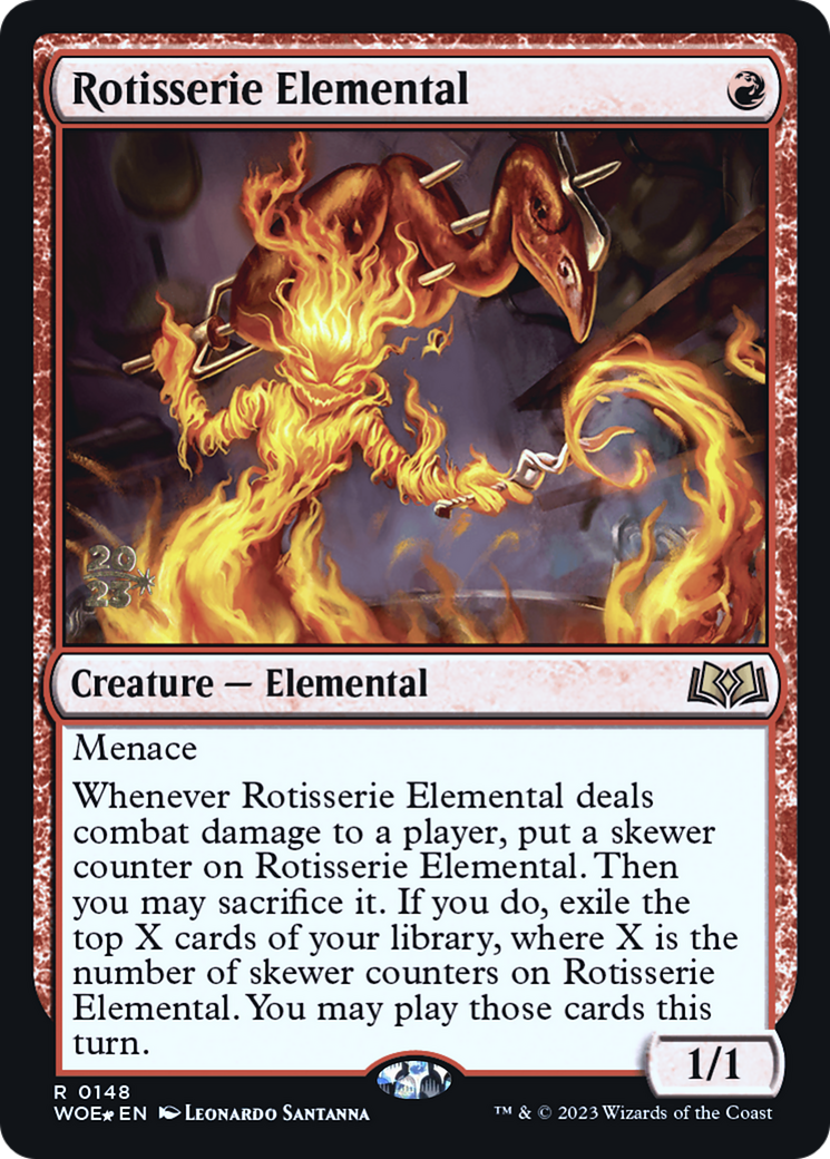 Rotisserie Elemental - Prerelease Promo [PWOE-148s]