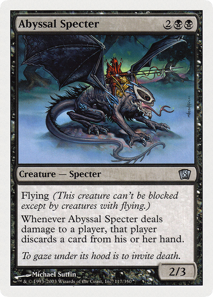 Abyssal Specter [8ED-117]