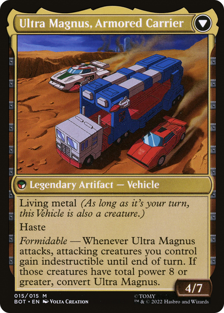 Ultra Magnus, Tactician // Ultra Magnus, Armored Carrier [BOT-15]