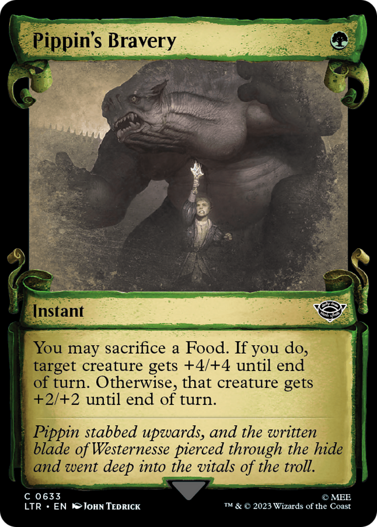 Pippin's Bravery - Scroll Showcase [LTR-633]