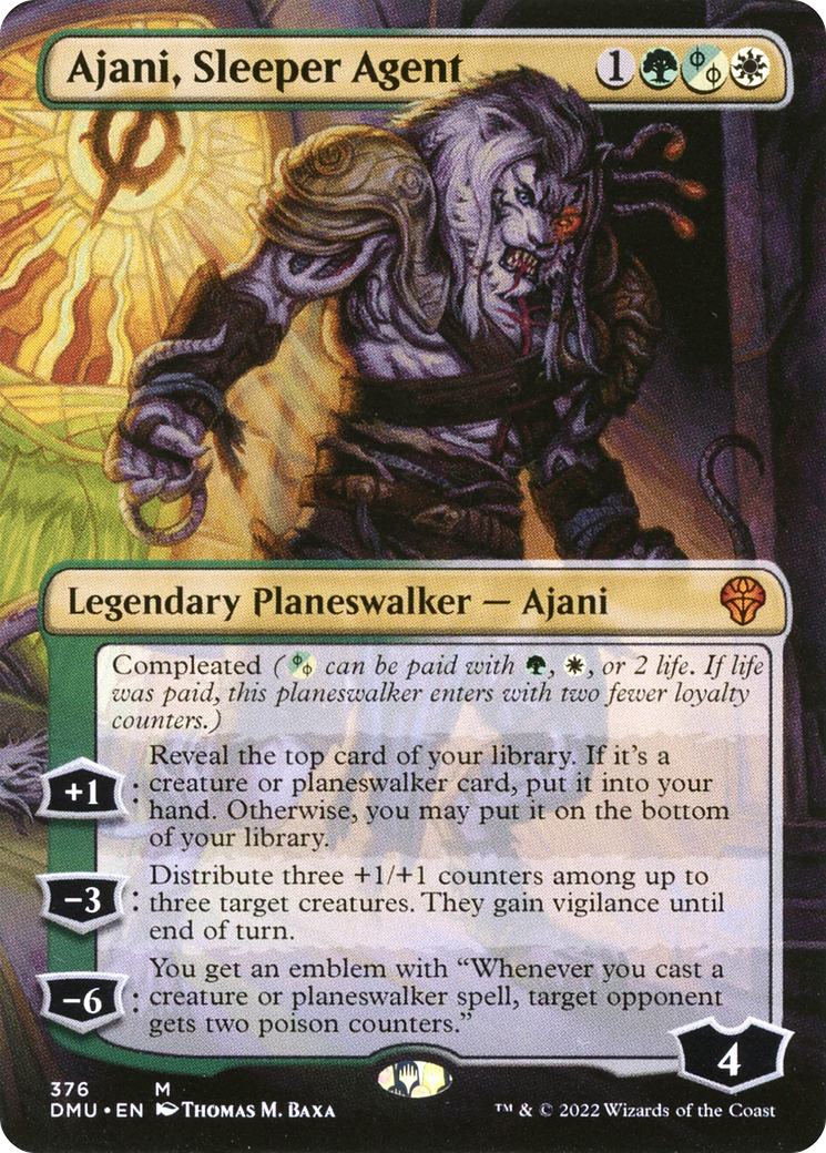 Ajani, Sleeper Agent - Borderless [DMU-376]