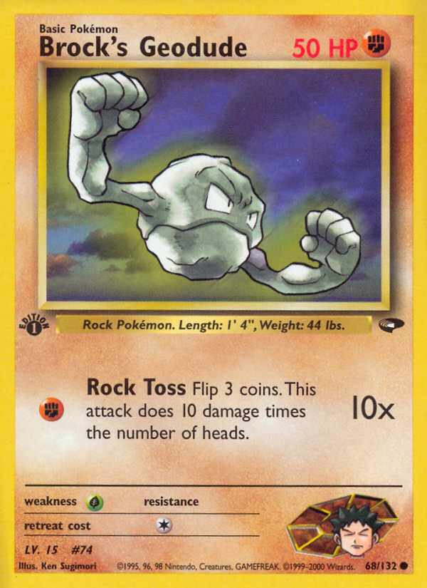 Brock's Geodude [GYM2-68]