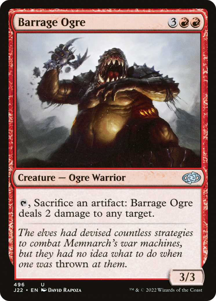 Barrage Ogre [J22-496]