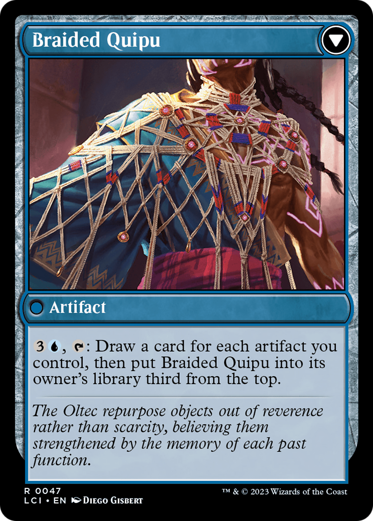 Braided Net // Braided Quipu [LCI-47]