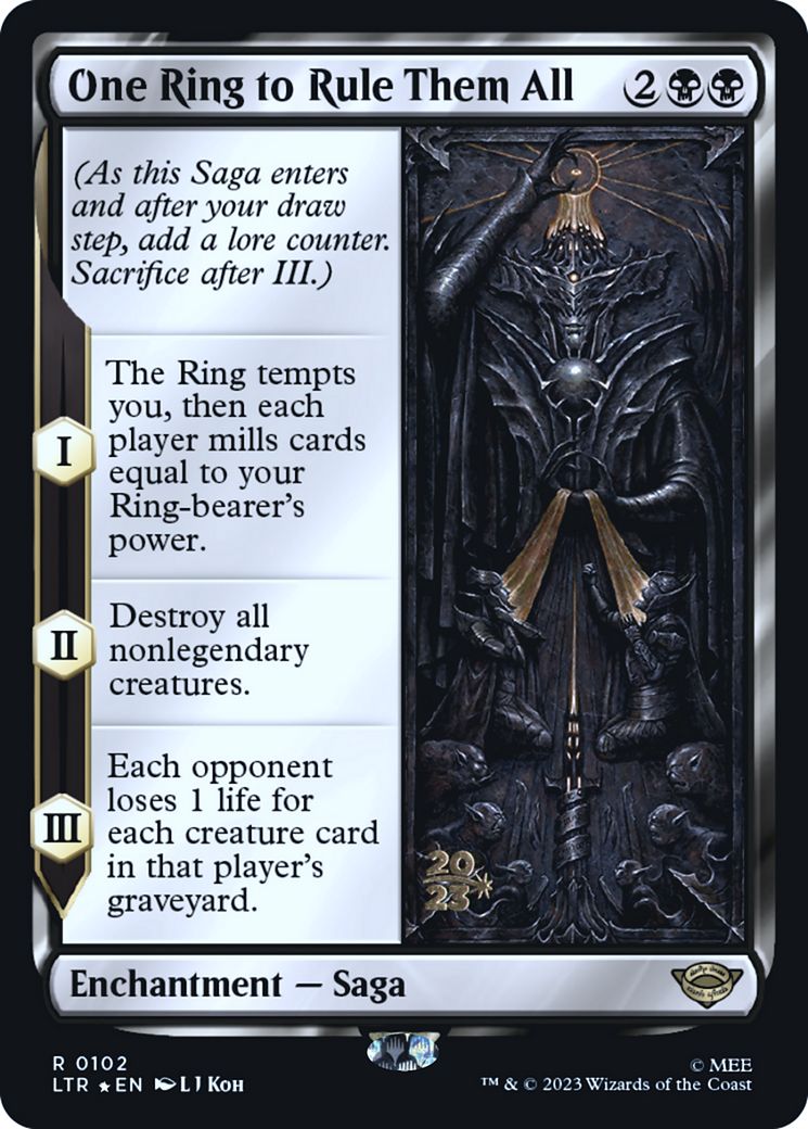 One Ring to Rule Them All - Prerelease Promo [PLTR-102s]
