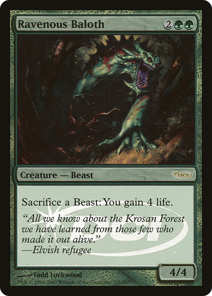 Ravenous Baloth - Promo [G07-1]