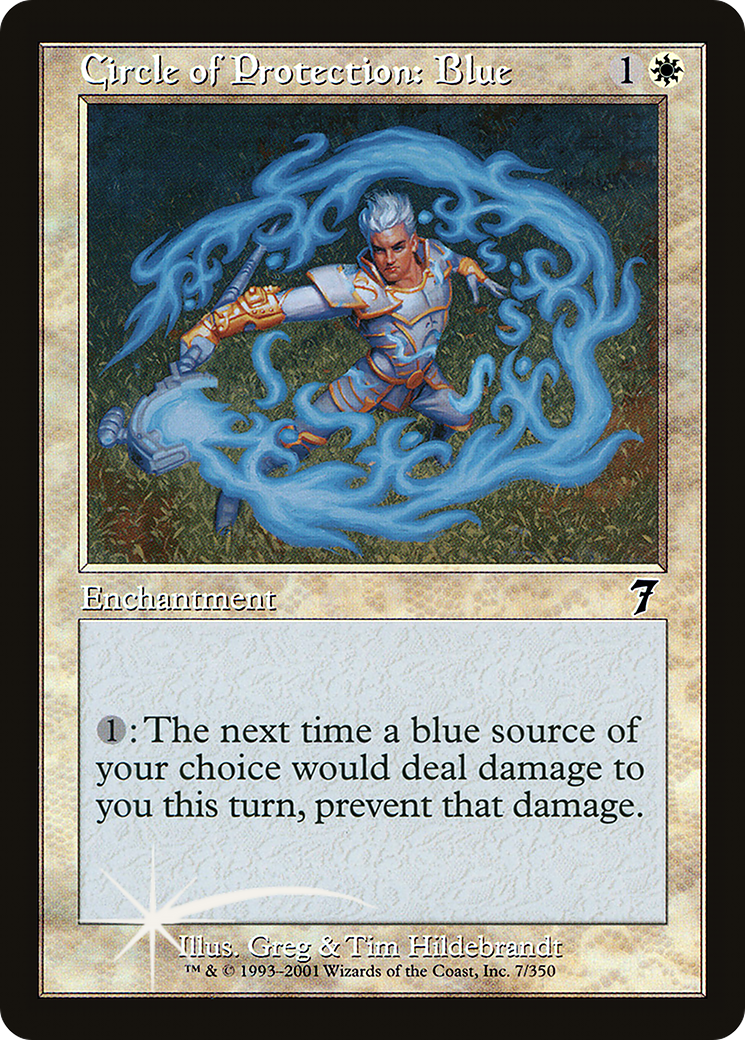 Circle of Protection: Blue [7ED-7★]