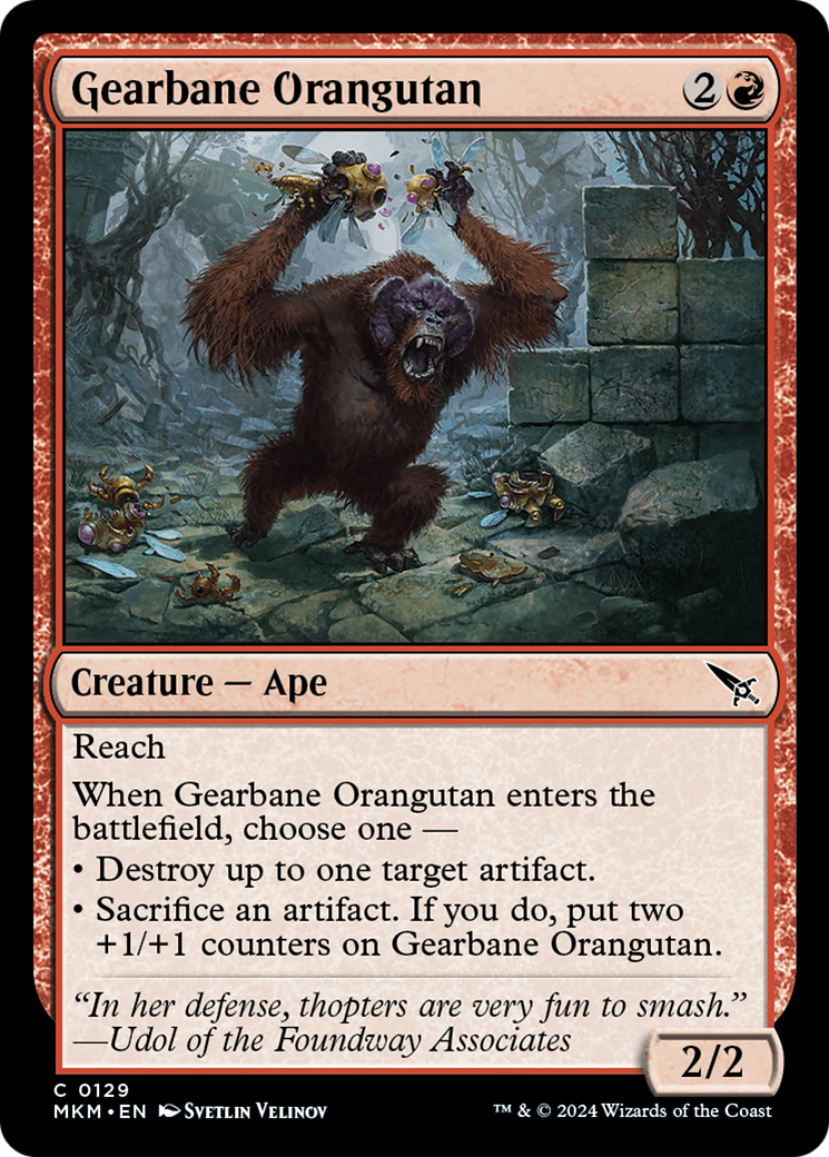 Gearbane Orangutan [MKM-129]