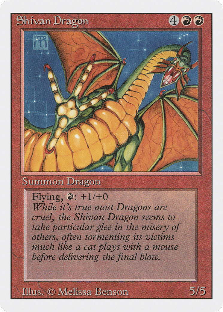 Shivan Dragon [3ED-177]