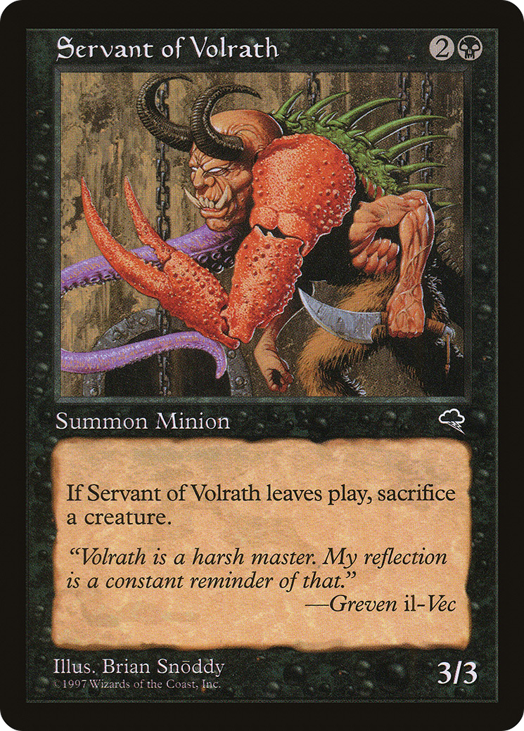 Servant of Volrath [TMP-156]