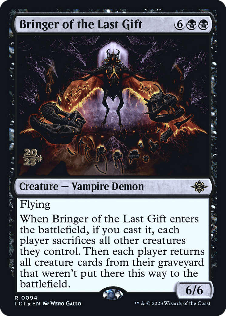 Bringer of the Last Gift - Prerelease Promo [PLCI-94s]