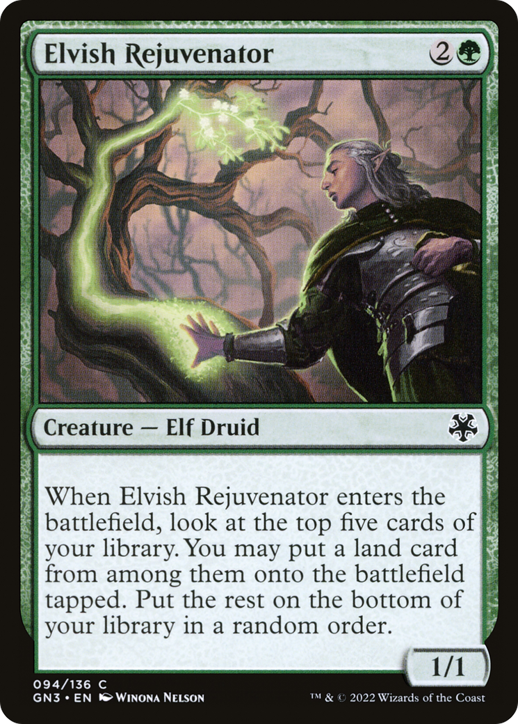 Elvish Rejuvenator [GN3-94]