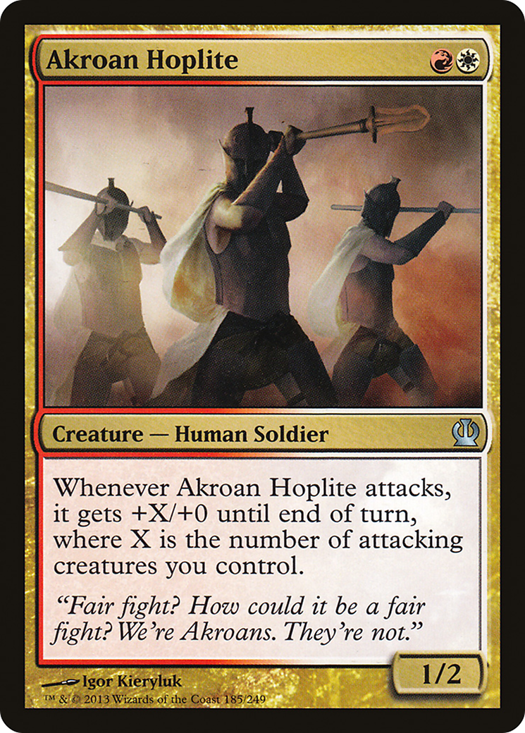 Akroan Hoplite [THS-185]