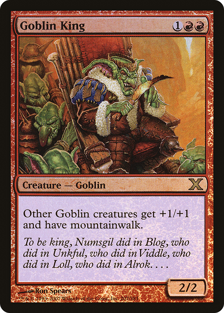 Goblin King [10E-207★]