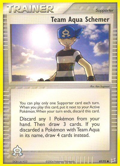 Team Aqua Schemer [EX4-69]