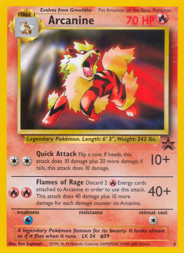 Arcanine [BASEP-6]