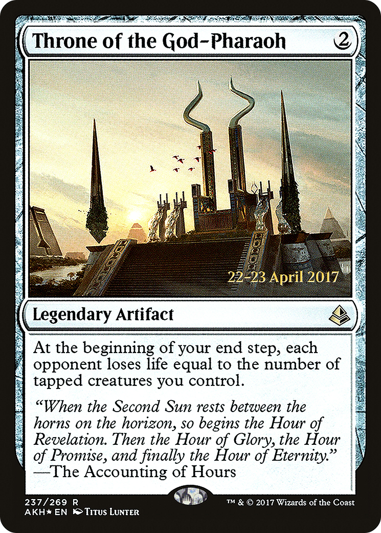Throne of the God-Pharaoh - Prerelease Promo [PAKH-237s]