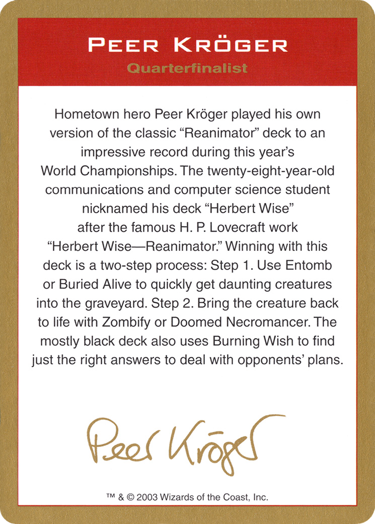 Peer Kröger Bio [WC03-pk0a]