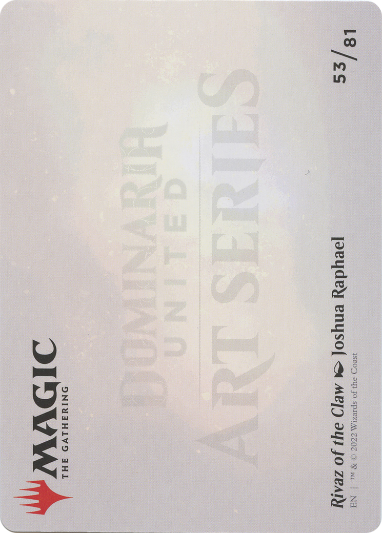 Rivaz of the Claw // Rivaz of the Claw [ADMU-53]