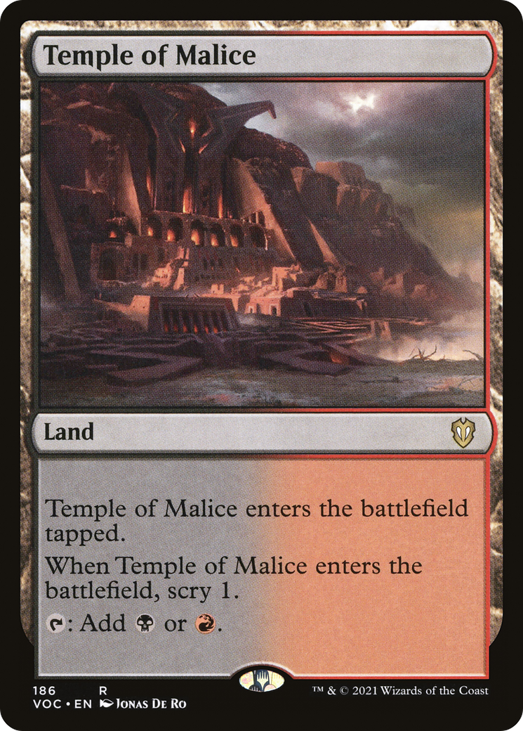 Temple of Malice [VOC-186]