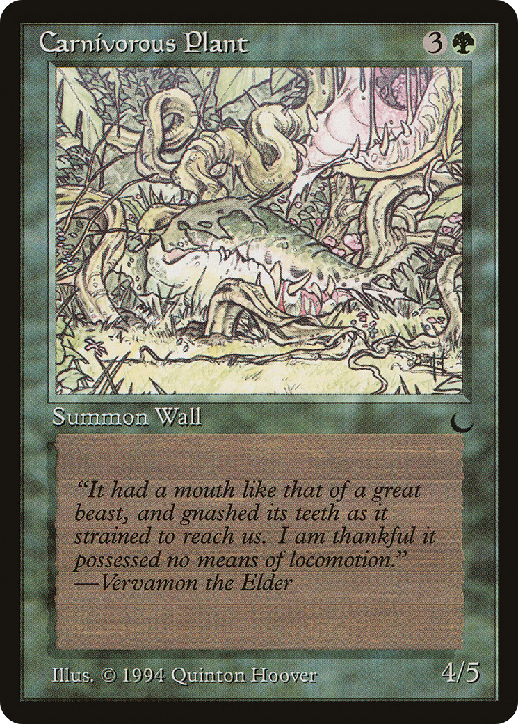Carnivorous Plant [DRK-75]