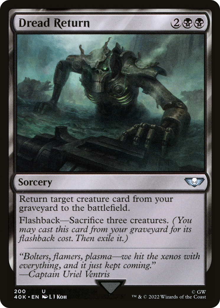 Dread Return [40K-200]
