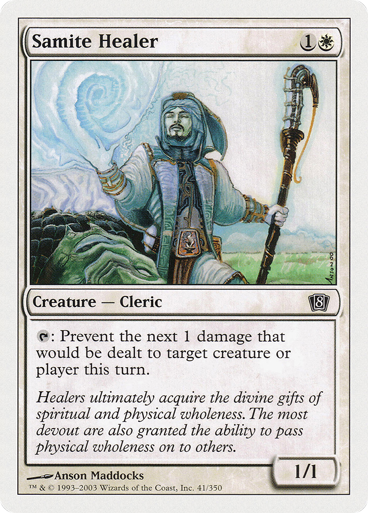 Samite Healer [8ED-41]