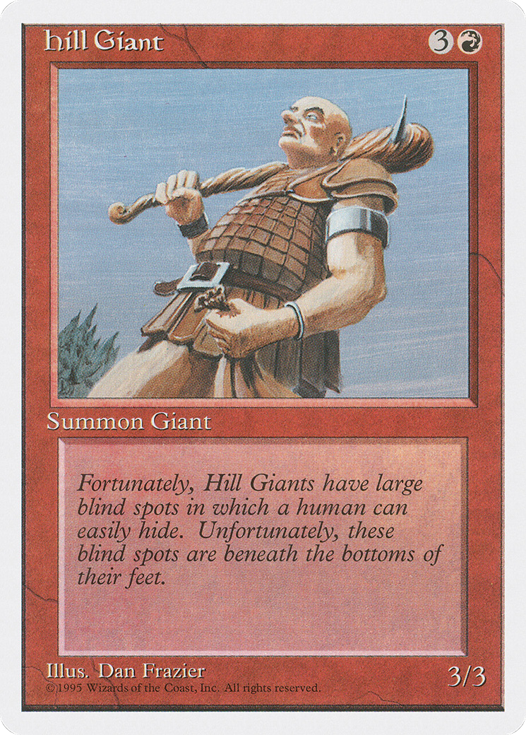Hill Giant [4ED-201]