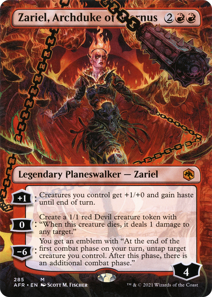 Zariel, Archduke of Avernus - Borderless [AFR-285]