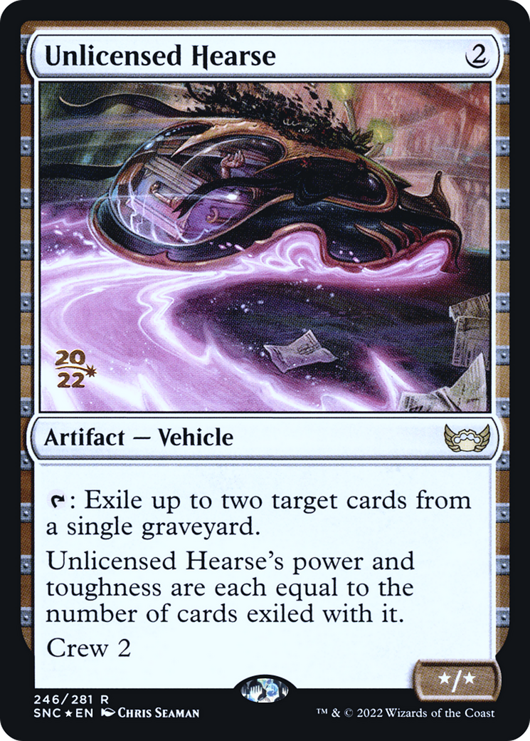 Unlicensed Hearse - Prerelease Promo [PSNC-246s]