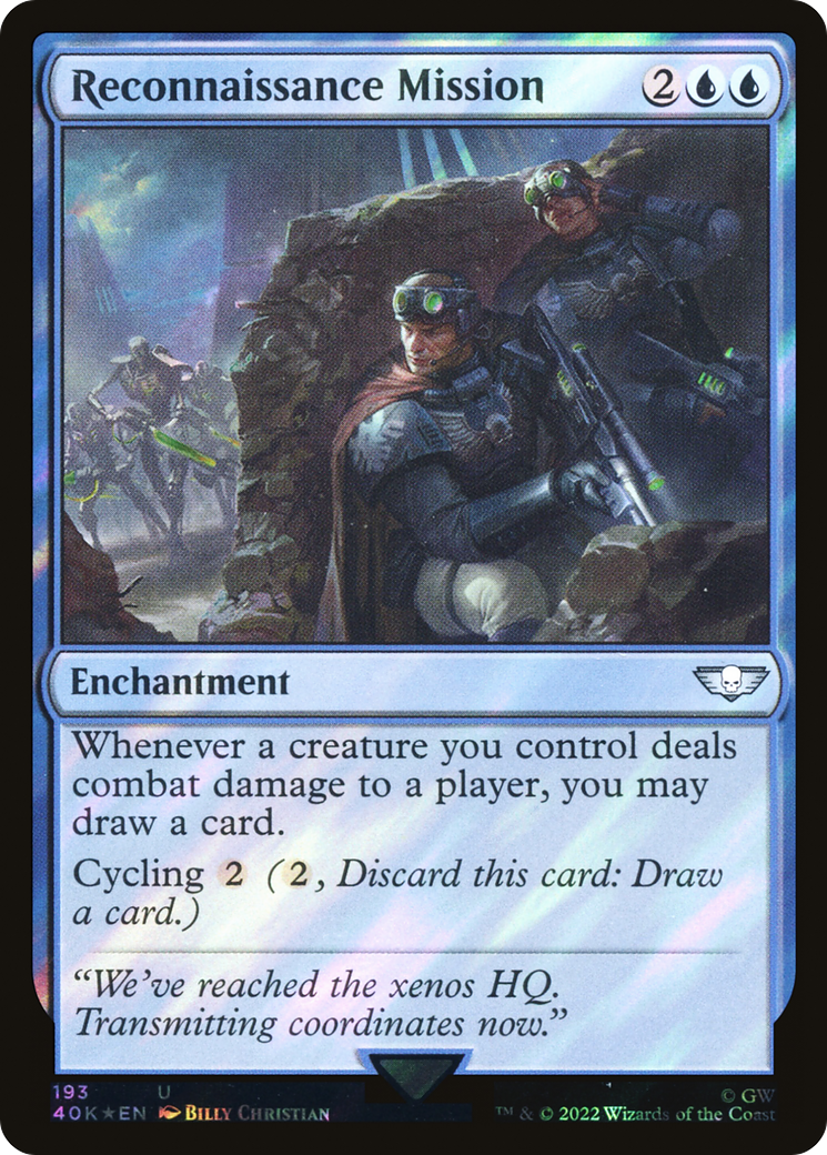 Reconnaissance Mission - Surge Foil [40K-193★]