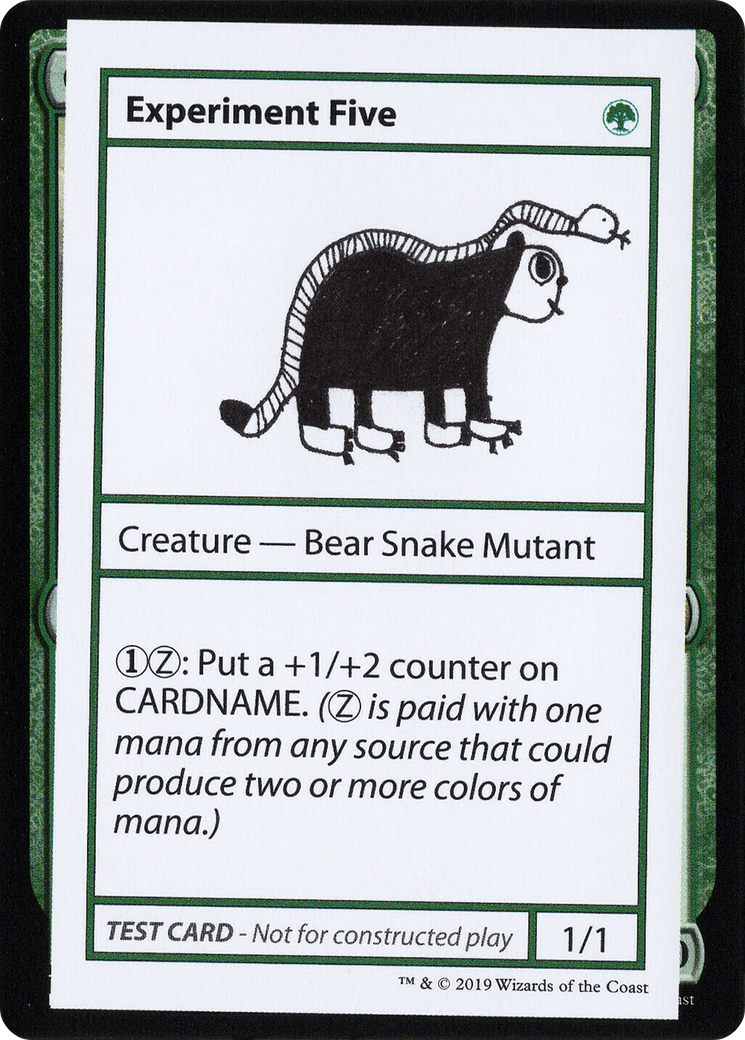 Experiment Five [CMB2-73]