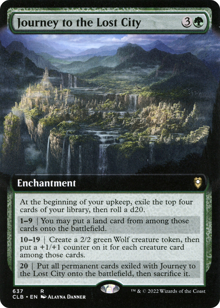 Journey to the Lost City - Extended Art [CLB-637]