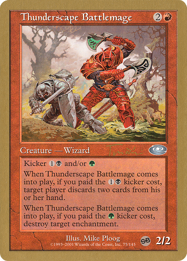Thunderscape Battlemage [WC01-jt75sb]