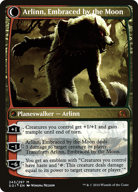 Arlinn Kord // Arlinn, Embraced by the Moon - Prerelease Promo [PSOI-243s]