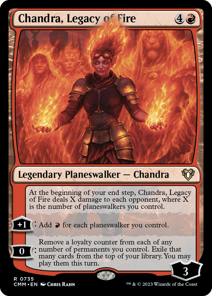Chandra, Legacy of Fire [CMM-735]