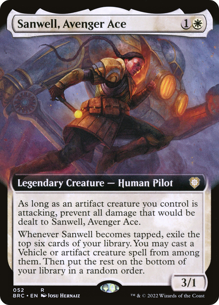 Sanwell, Avenger Ace - Extended Art [BRC-52]