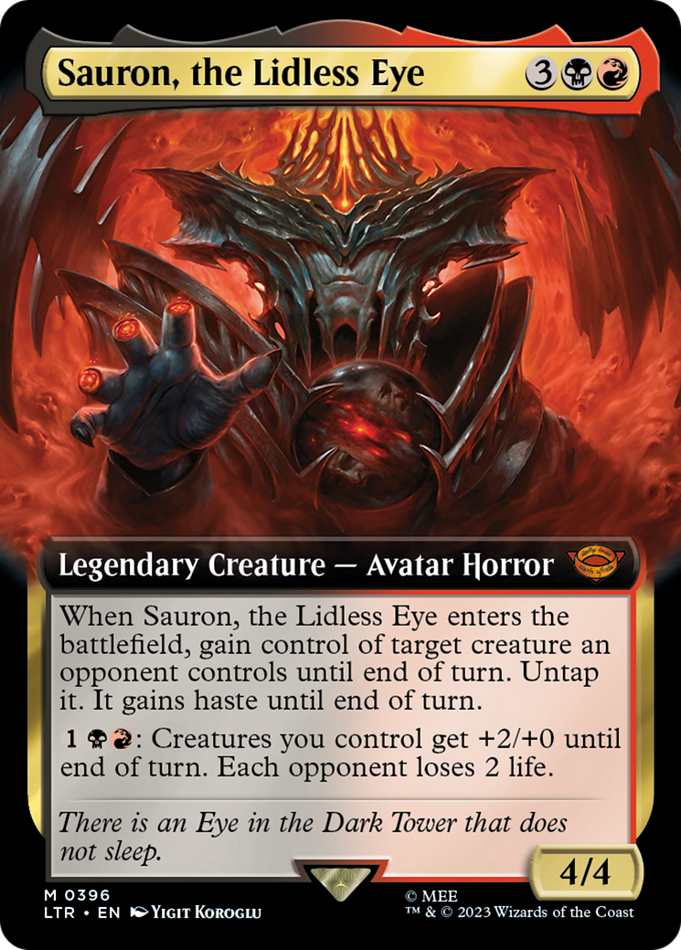 Sauron, the Lidless Eye - Extended Art [LTR-396]