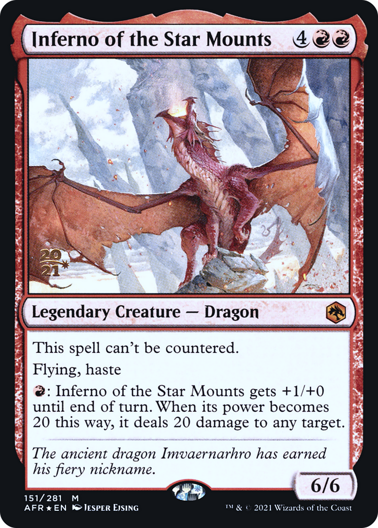 Inferno of the Star Mounts - Prerelease Promo [PAFR-151s]