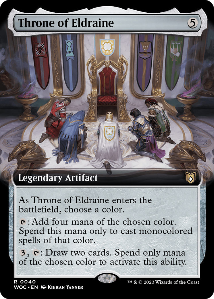 Throne of Eldraine - Extended Art [WOC-40]