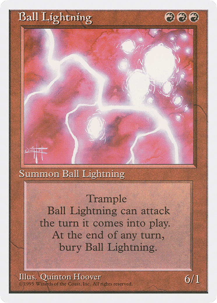 Ball Lightning [4ED-176]