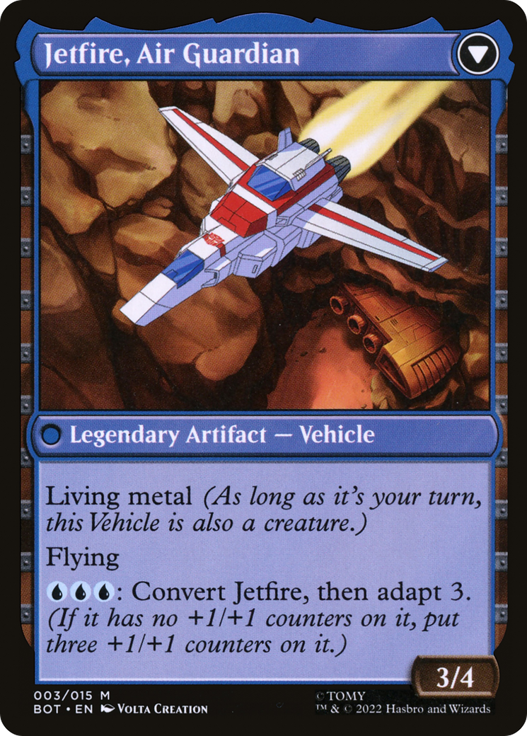 Jetfire, Ingenious Scientist // Jetfire, Air Guardian [BOT-3]