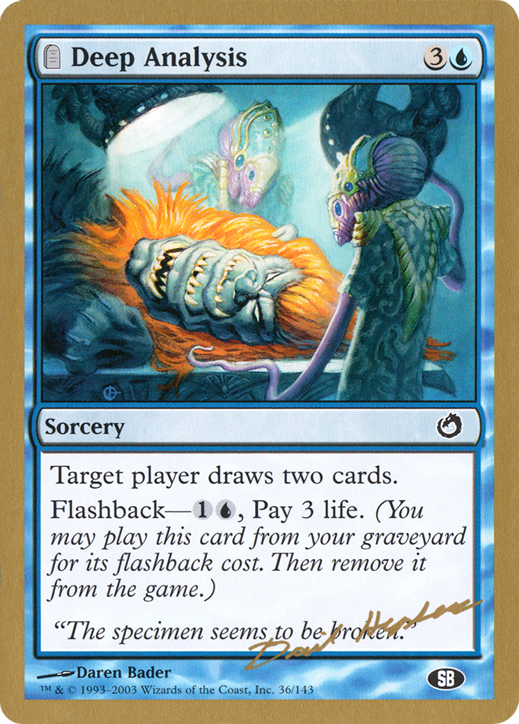 Deep Analysis [WC03-dh36sb]