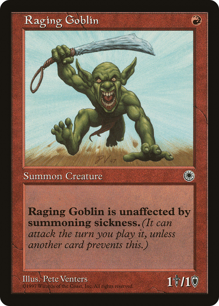 Raging Goblin [POR-145†]